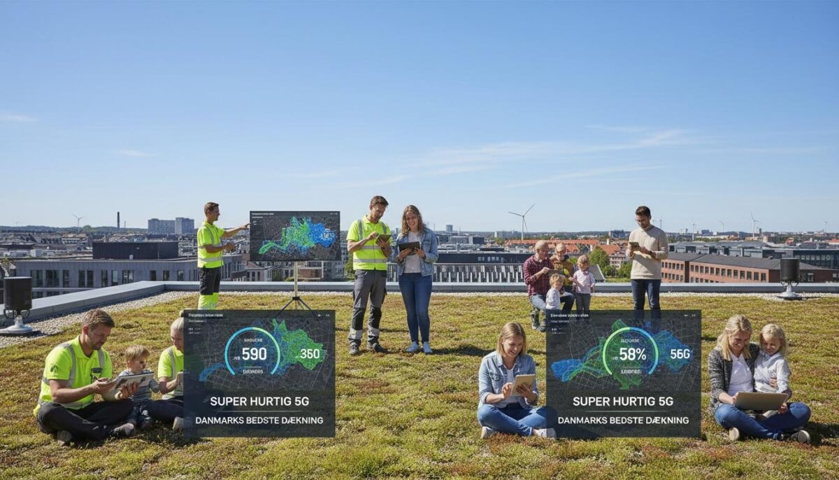 5G i Danmark: dækning, hastigheder og hvad det betyder for kvaliteten